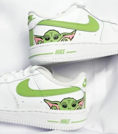 Baby Yoda AF1 Sneakers