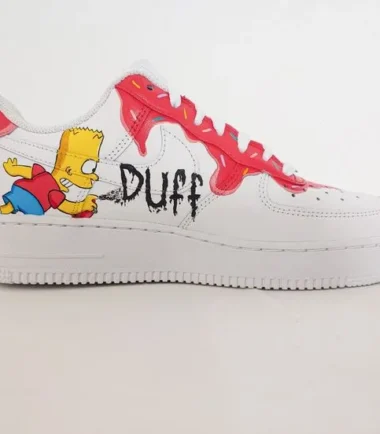 Bart Duff Graffiti Sneakers