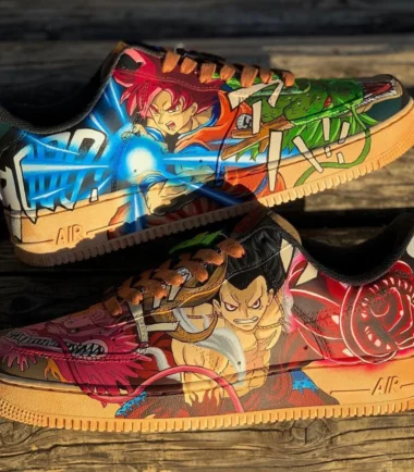 Goku vs Luffy Battle Sneakers
