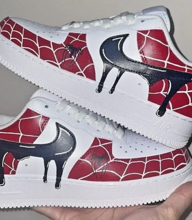 Spider-Man Background Shoes